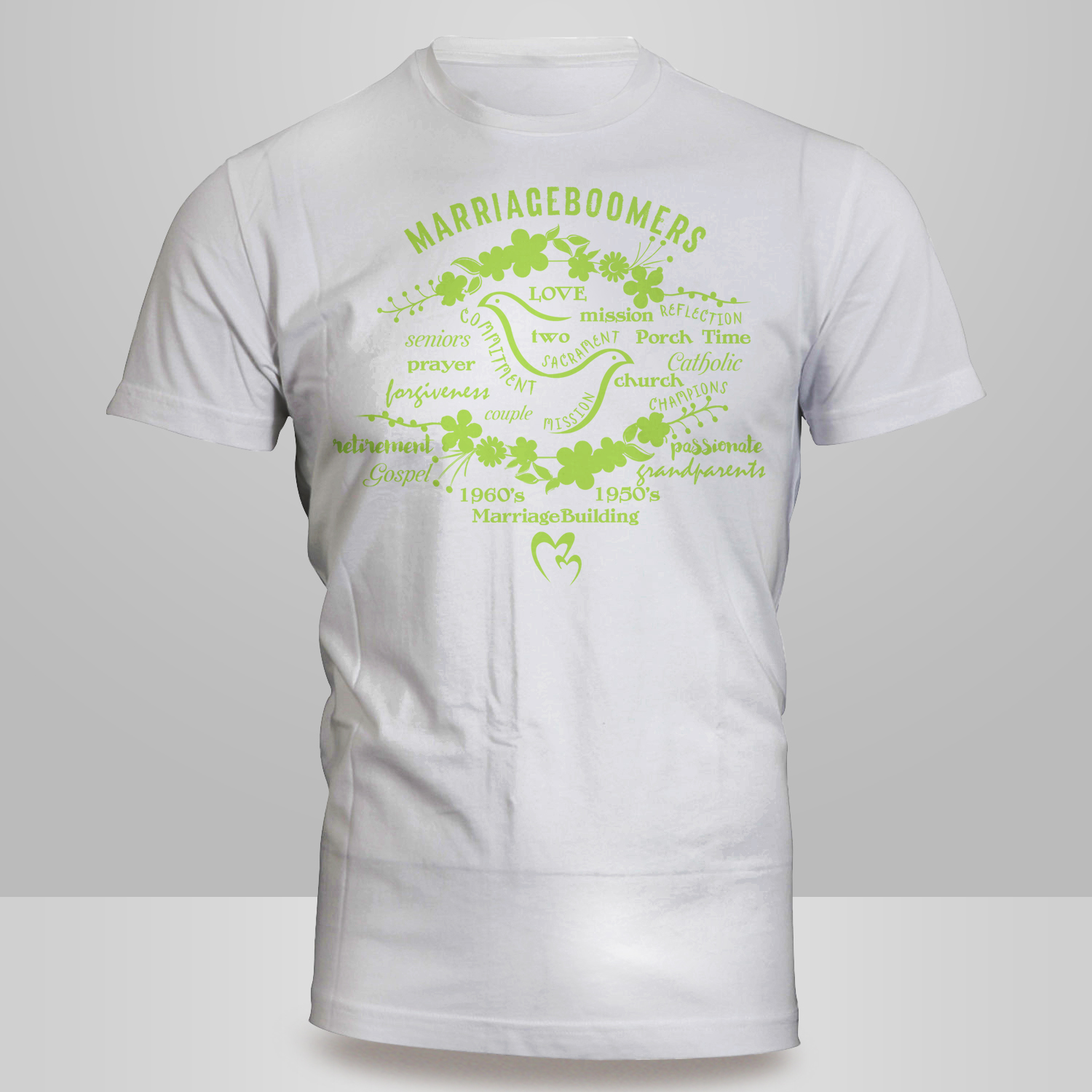 T-shirt Design by Kero for MarriageBuilding USA | Design #13583708