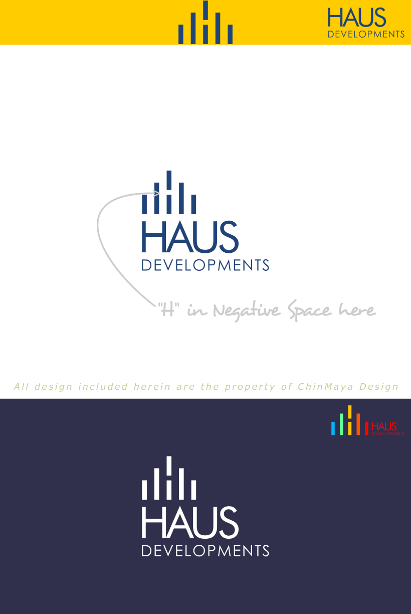 Diseño de Logo por ChinMaya para HAUS Collaborative Development | Diseño #13496696
