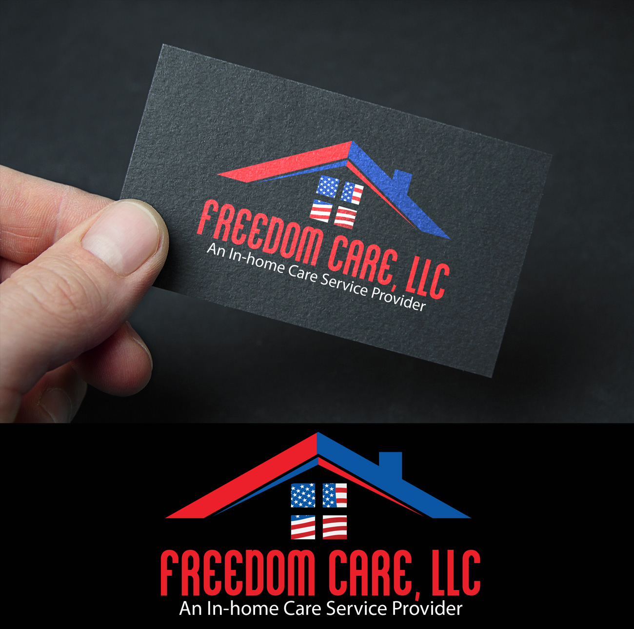 Upmarket Modern Home Health Care Logo Design For Freedom Care Llc An In Home Care Service Provider By Black Stallions Impressive Solutions Design 13425854