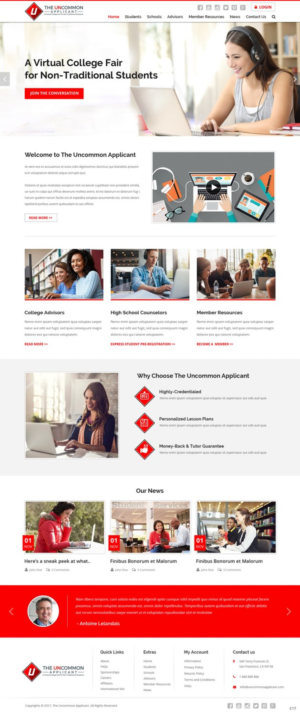 Web Design by pb for this project | Design: #13425997