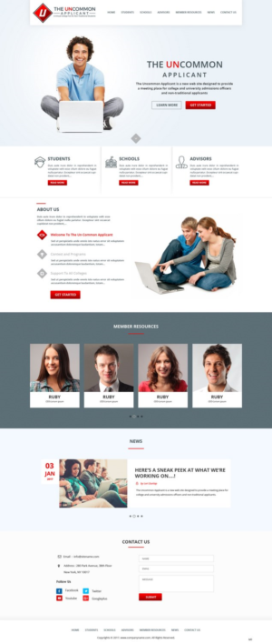 Web Design by pb for this project | Design: #13437843