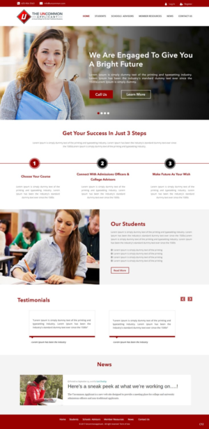 Web Design by pb for this project | Design: #13459061