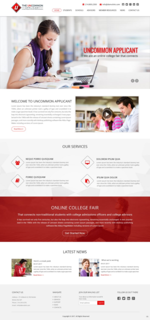 Web Design by pb for this project | Design: #13459063
