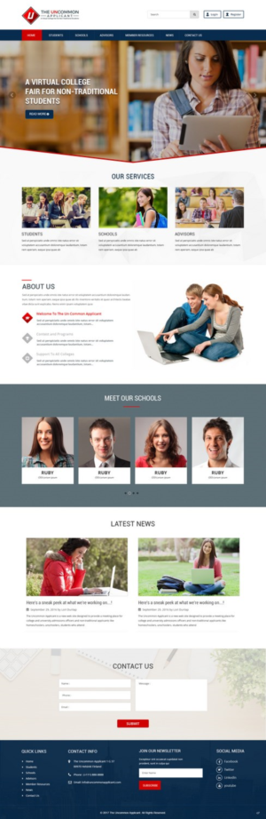 Web Design by pb for this project | Design: #13509114