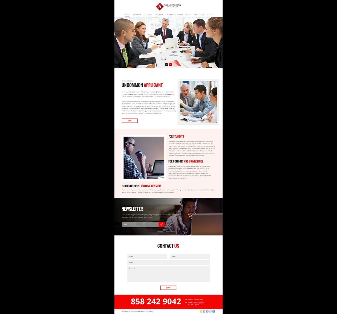 Web Design by clarkemartin004 for this project | Design #13440142