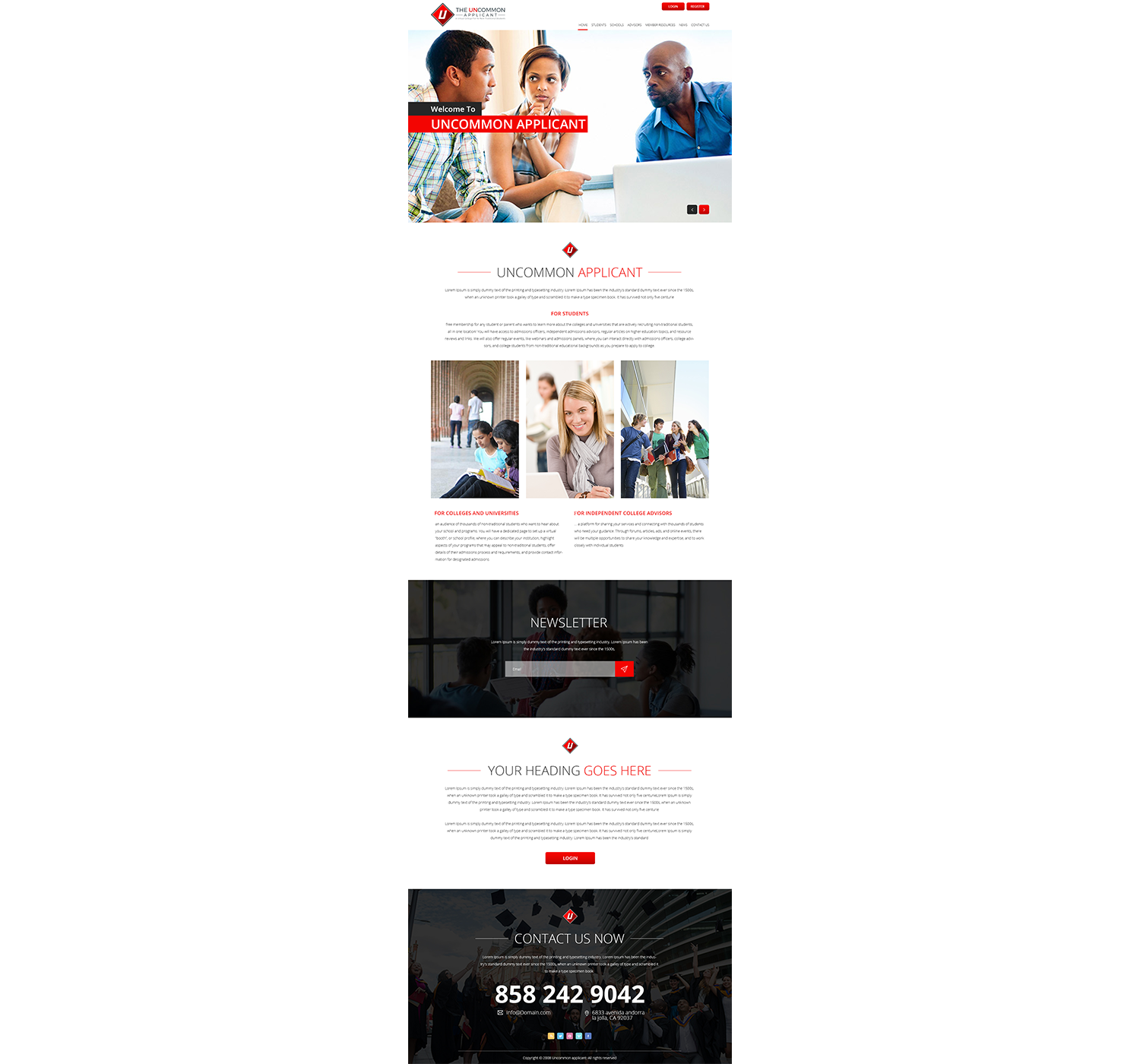 Web Design by clarkemartin004 for this project | Design #13461115