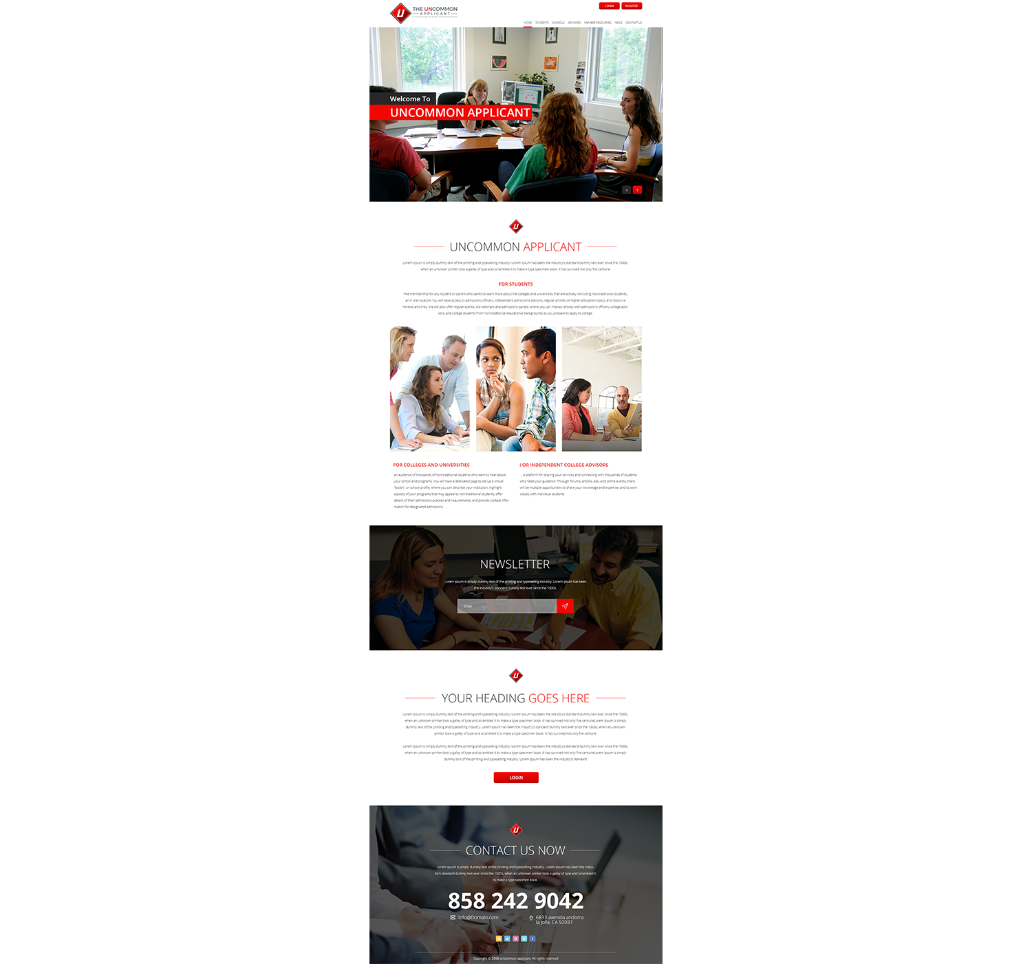 Web Design by clarkemartin004 for this project | Design #13461117