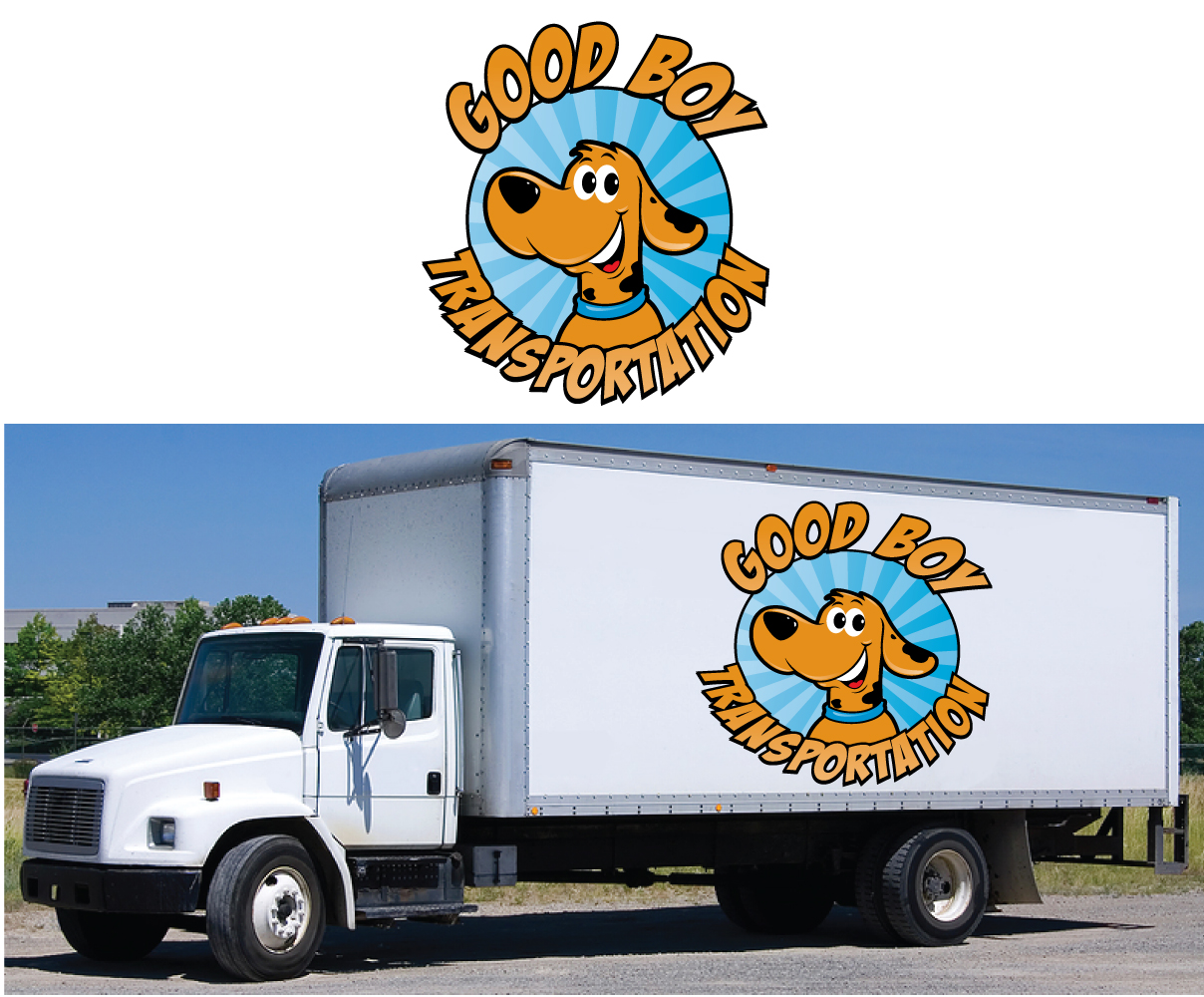 Logo Design by blue eye for Good Boy Transportation | Design #13740562