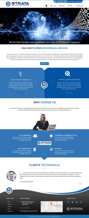 Web Design by HarmiDesigning for this project | Design: #13439329