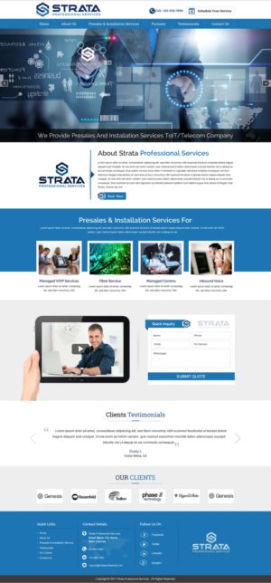 Web Design by HarmiDesigning for this project | Design: #13439337