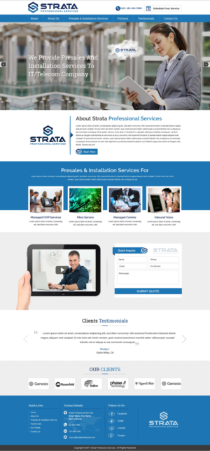 Web Design by HarmiDesigning for this project | Design: #13439342