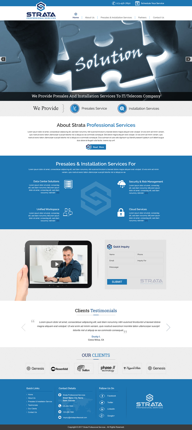 Web Design by HarmiDesigning for this project | Design #13474389