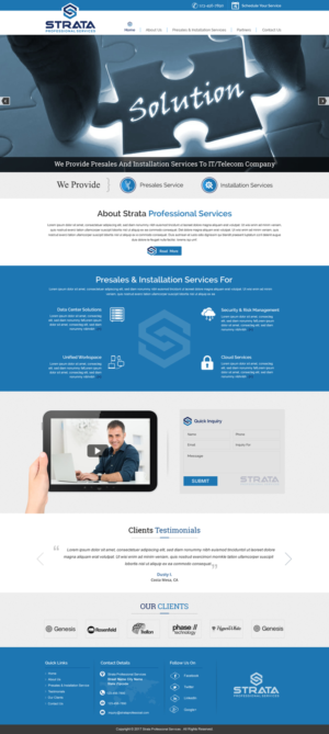 Web Design by HarmiDesigning for this project | Design: #13474389