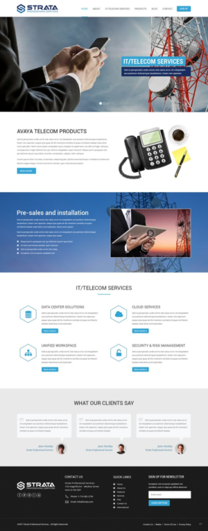 Web Design by pb for this project | Design: #13416334