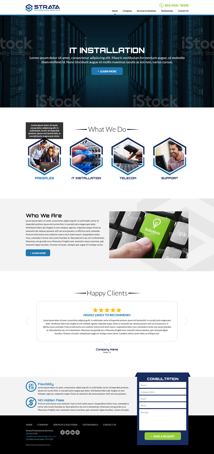 Web Design by MIND for this project | Design #13443935