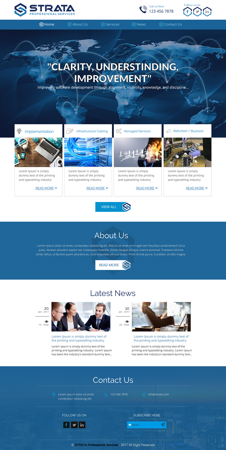 Web Design by rightway for this project | Design #13487780