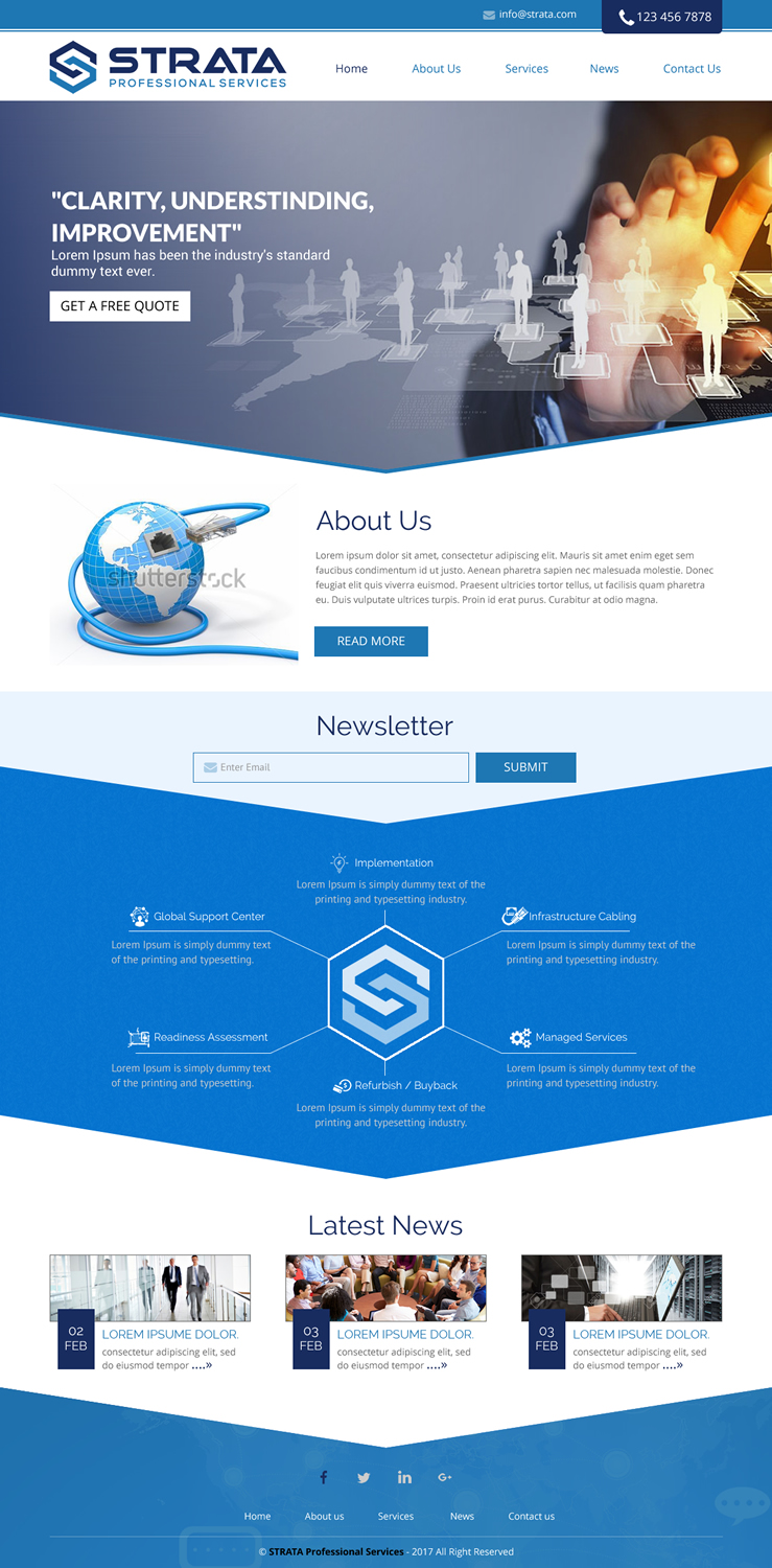 Diseño Web por rightway para este proyecto | Diseño #13487786