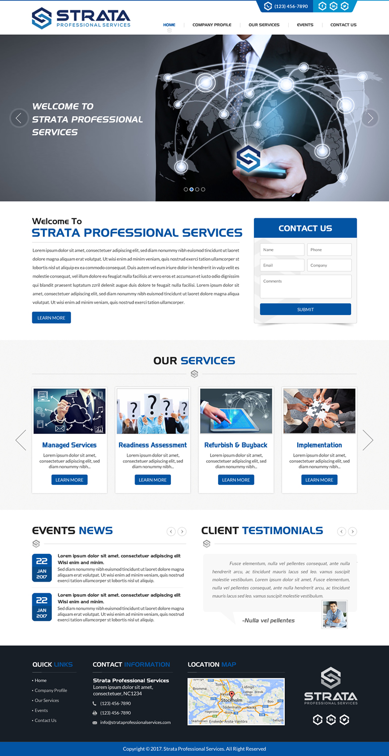 Web Design by jdv for this project | Design #13449990