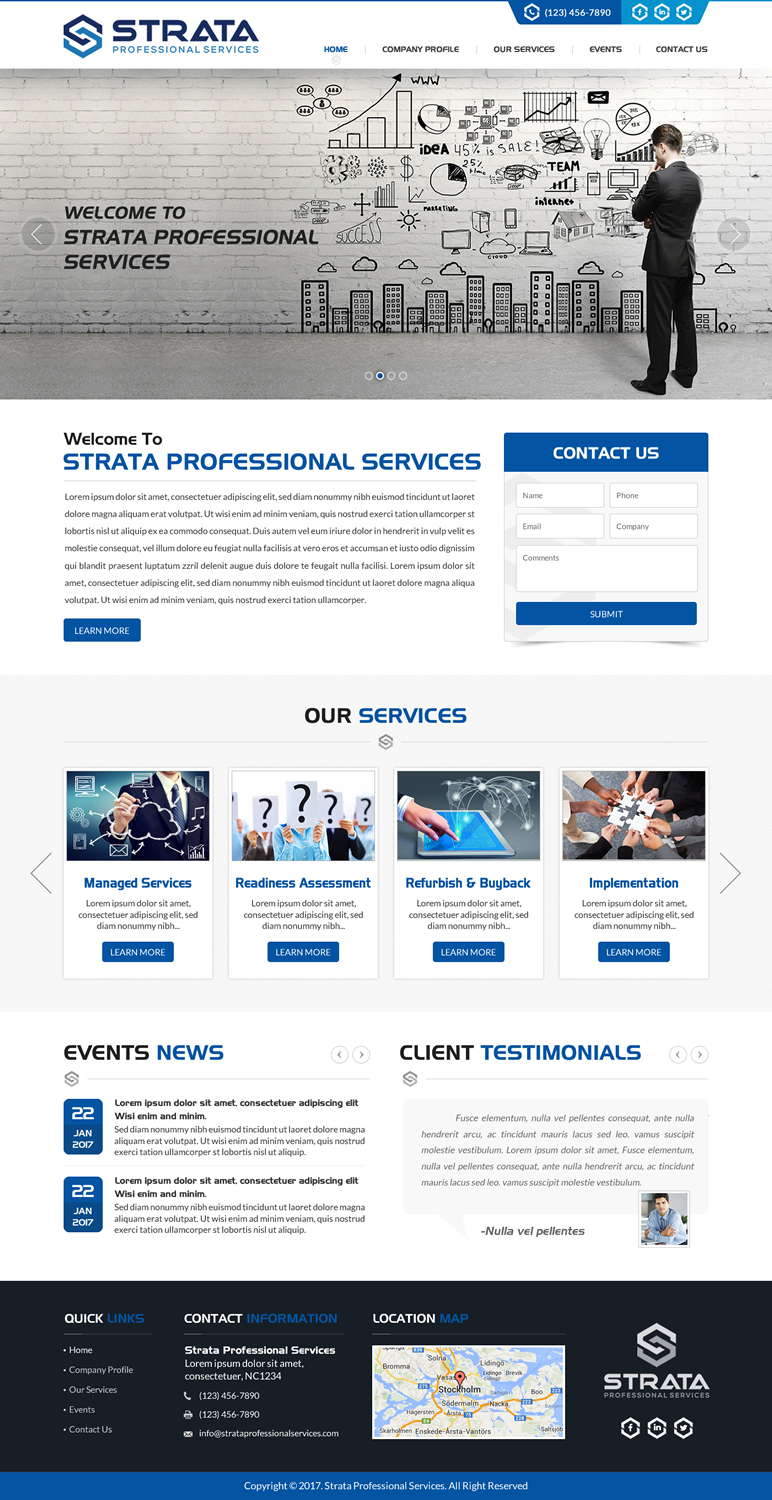 Diseño Web por jdv para este proyecto | Diseño #13450002