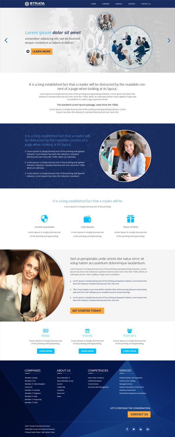 Web Design by Samir Mirza for this project | Design #13504925