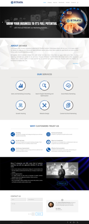 Diseño Web por Waquar Ahmad para este proyecto | Diseño #13450806