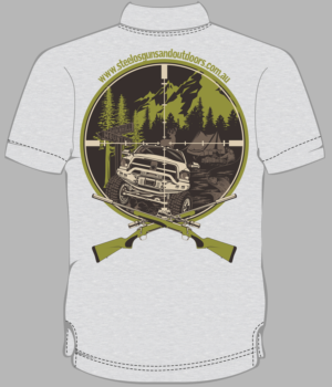 T-shirt Design by Kiki Hermawan for Steelo's Guns & Outdoors | Design: #13425184