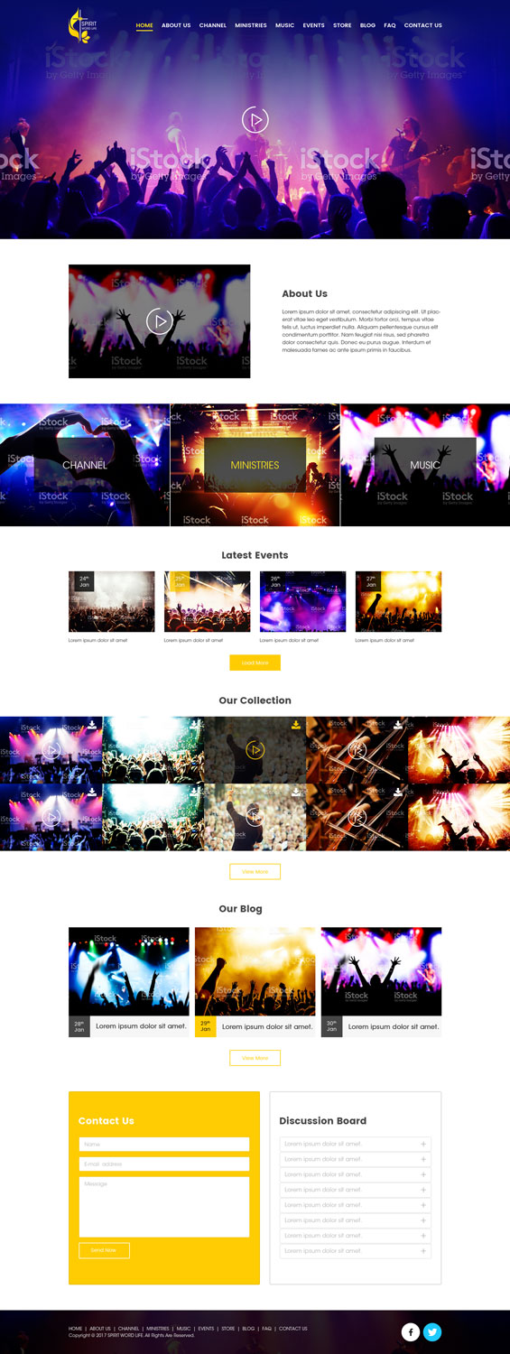 Web Design par logooffers pour spiritwordlife | Design : #13470869