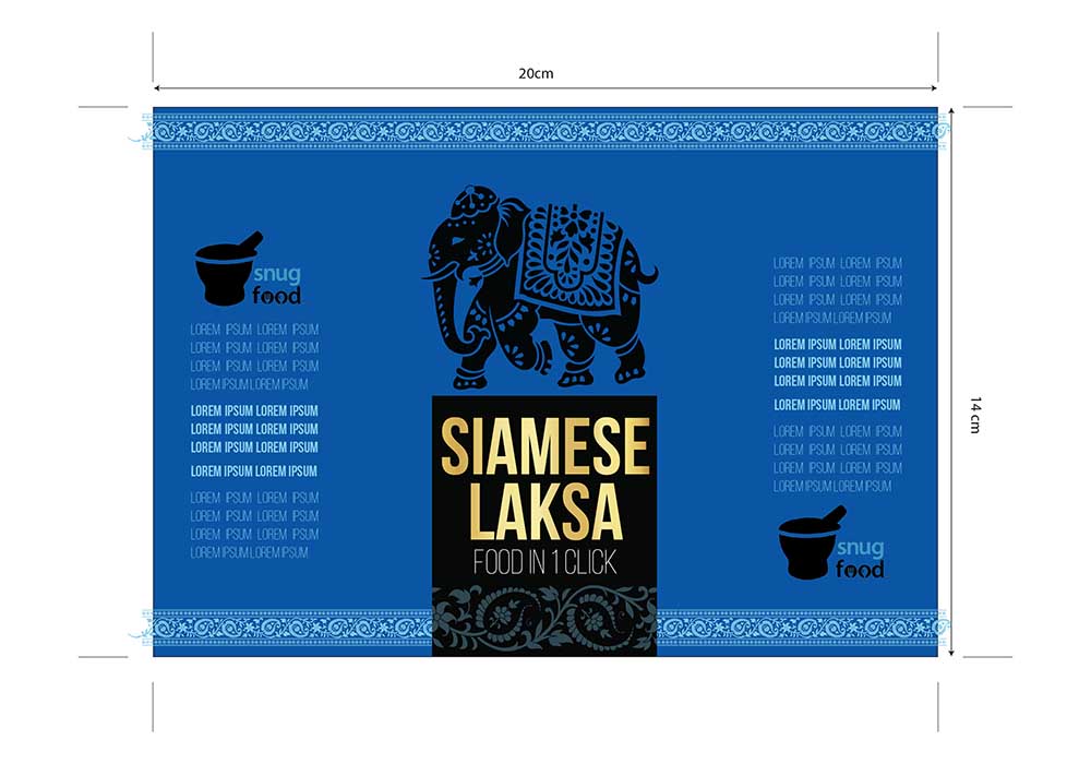 Packaging Design by Ushan sampath for snugfood pte ltd | Design #14194478