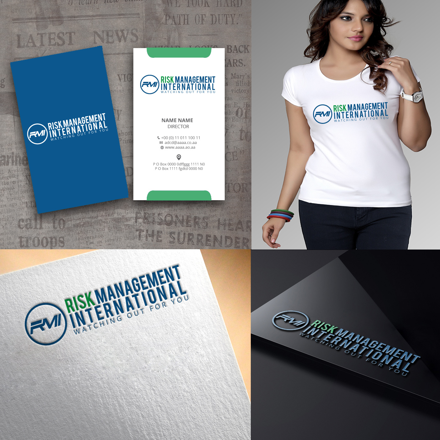 Diseño de Logo por zebronicgraphic para Risk Management International | Diseño #13472318