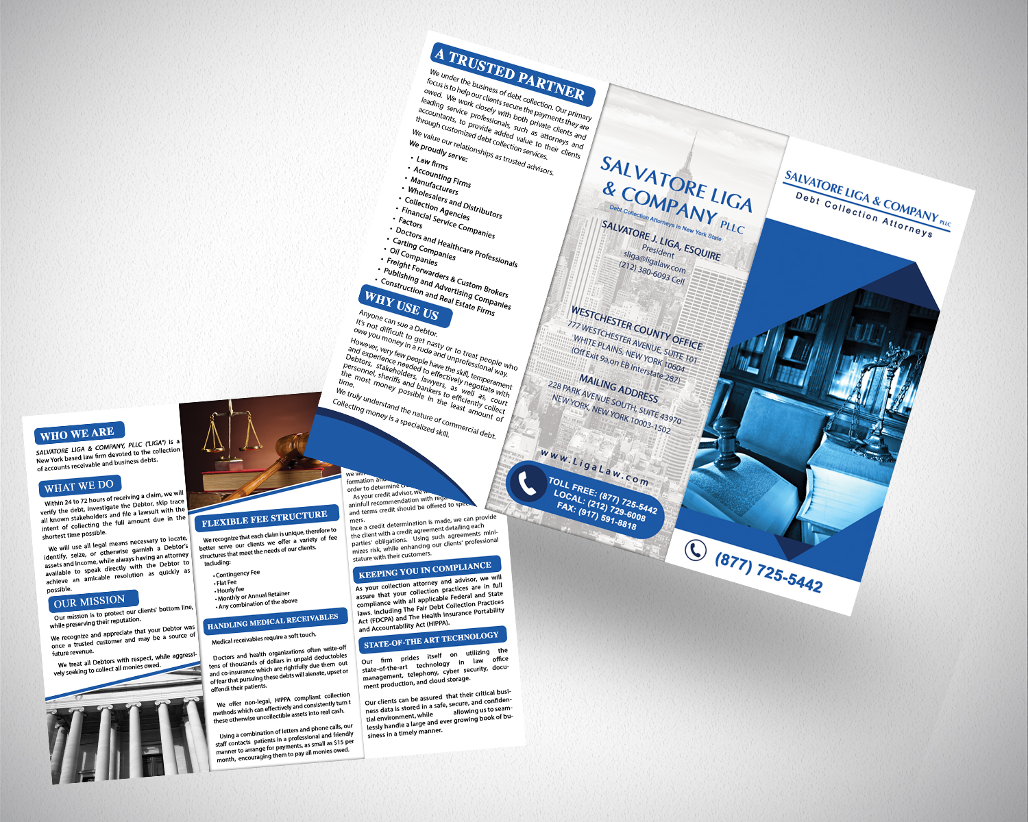 Flyer Design by Riyad for Salvatore J. Liga, Esq. | Design #13460912