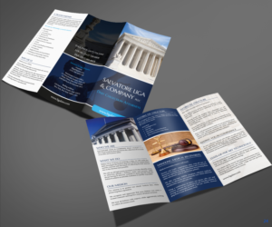Design de Flyer par uniquedesign10 pour Salvatore J. Liga, Esq. | Design : #13456995