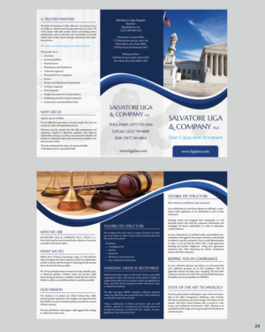 Design de Flyer par uniquedesign10 pour Salvatore J. Liga, Esq. | Design : #13457572