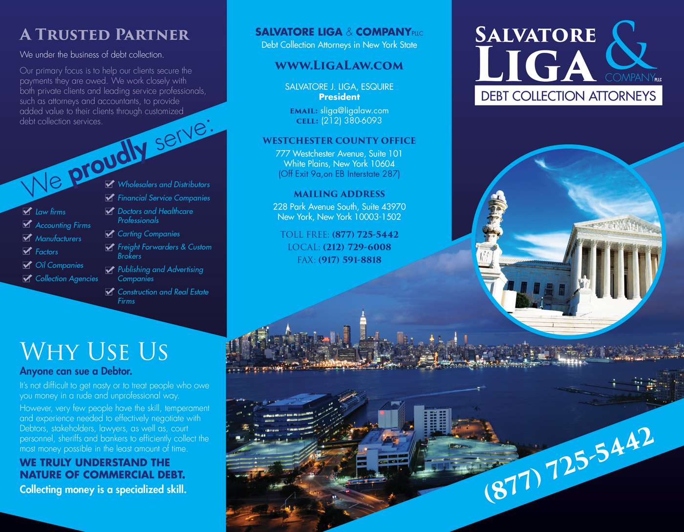 Flyer Design by UrbainFX for Salvatore J. Liga, Esq. | Design #13468386
