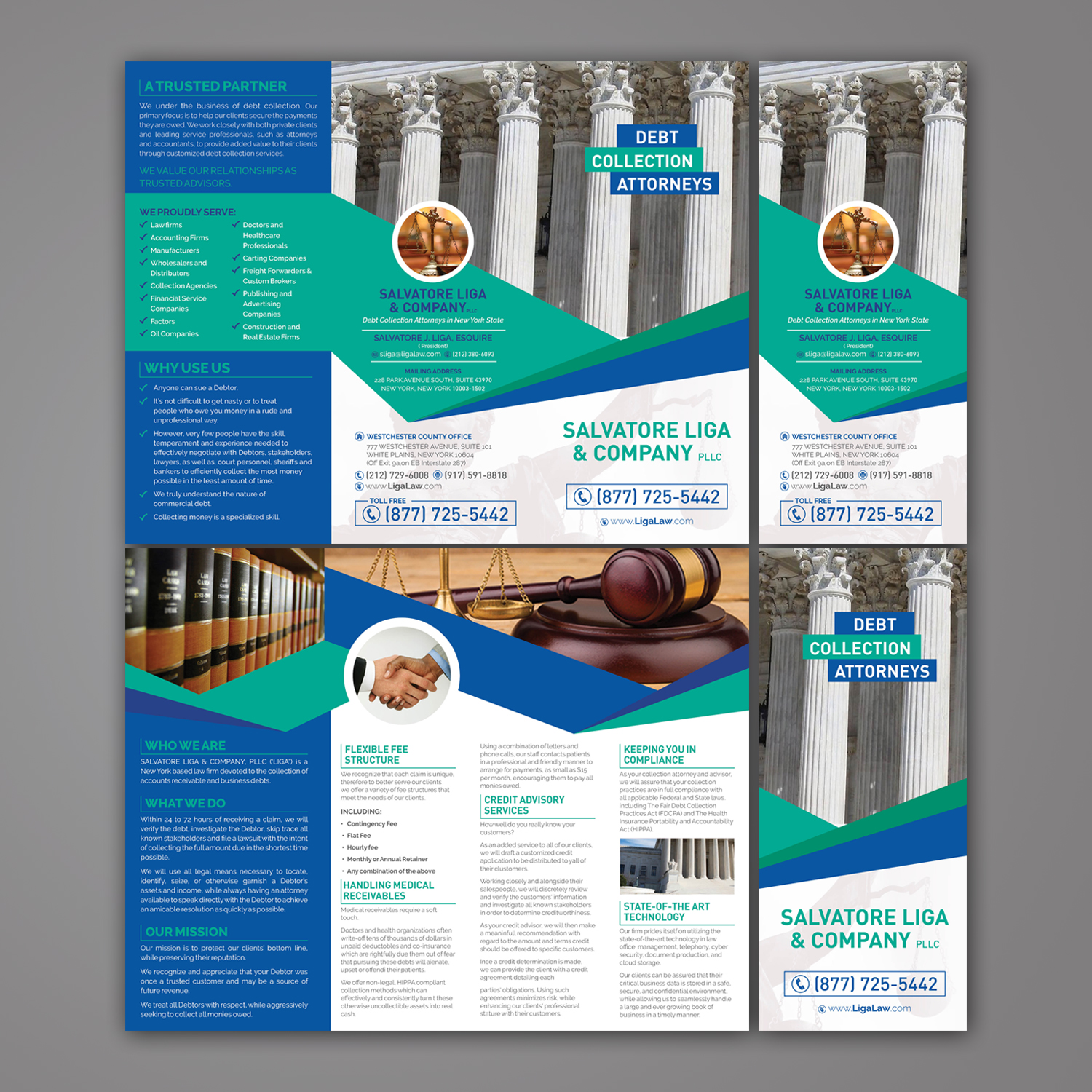 Flyer Design by Mariyam Khan for Salvatore J. Liga, Esq. | Design #13419788