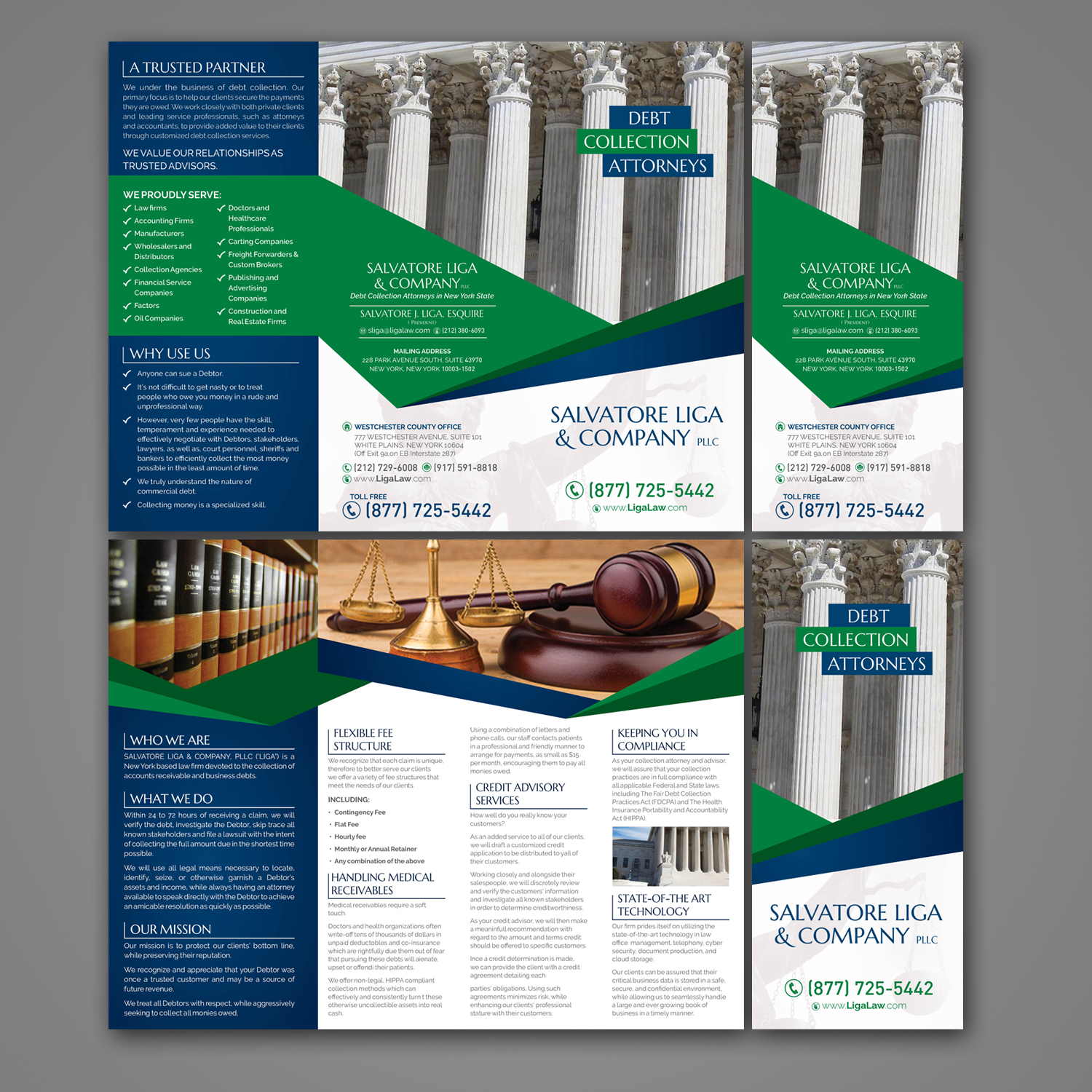 Design de Flyer par Mariyam Khan pour Salvatore J. Liga, Esq. | Design #13427651
