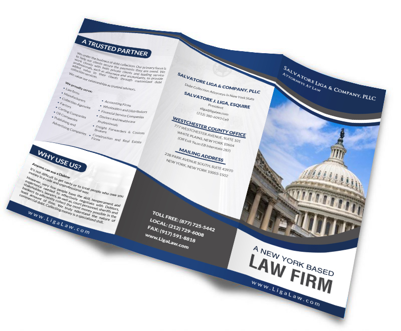 Flyer Design by creative.bugs for Salvatore J. Liga, Esq. | Design #13454726