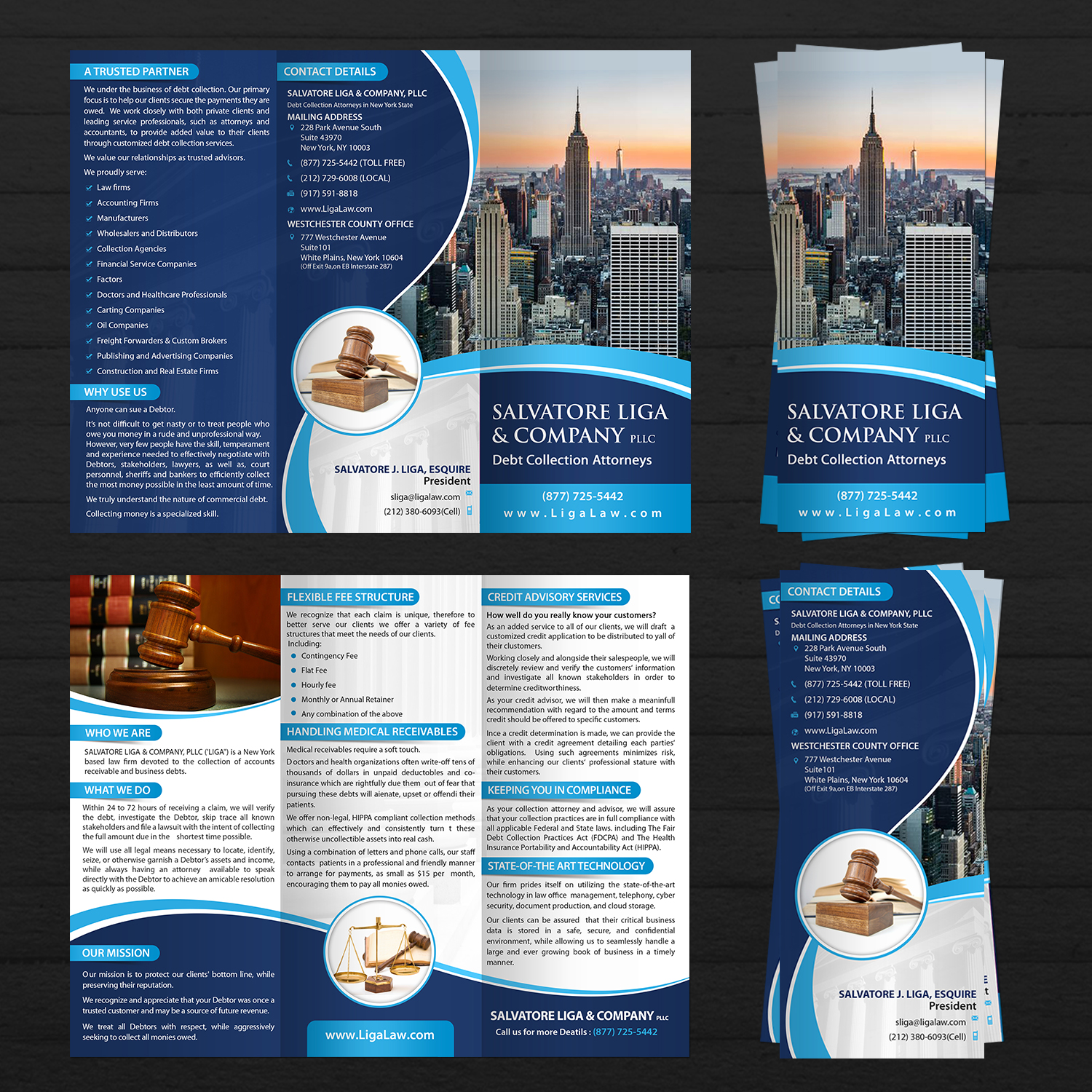 Flyer Design by aspiremedia for Salvatore J. Liga, Esq. | Design #13460092