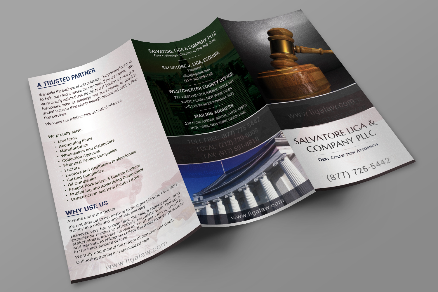 Flyer Design by SAI DESIGNS for Salvatore J. Liga, Esq. | Design #13456297