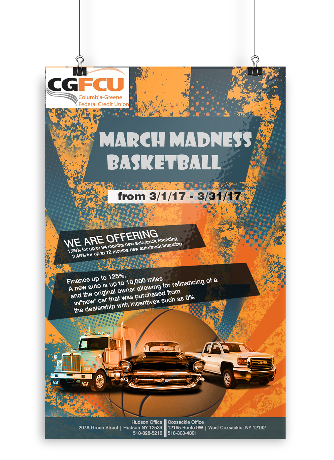 Poster Design by aspiremedia for Columbia-Greene Federal Credit Union | Design #13542565