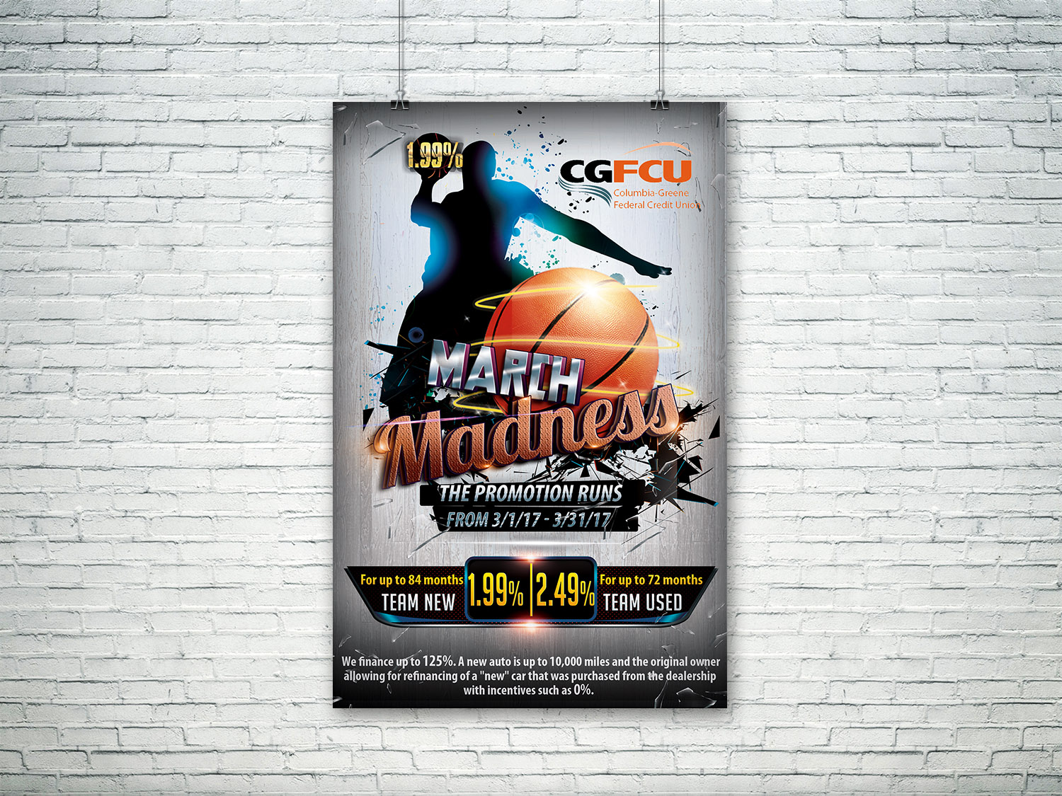 Poster Design by Lesaba Design for Columbia-Greene Federal Credit Union | Design #13533824