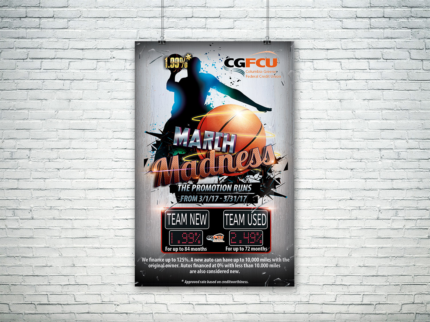 Poster Design by Lesaba Design for Columbia-Greene Federal Credit Union | Design #13564547