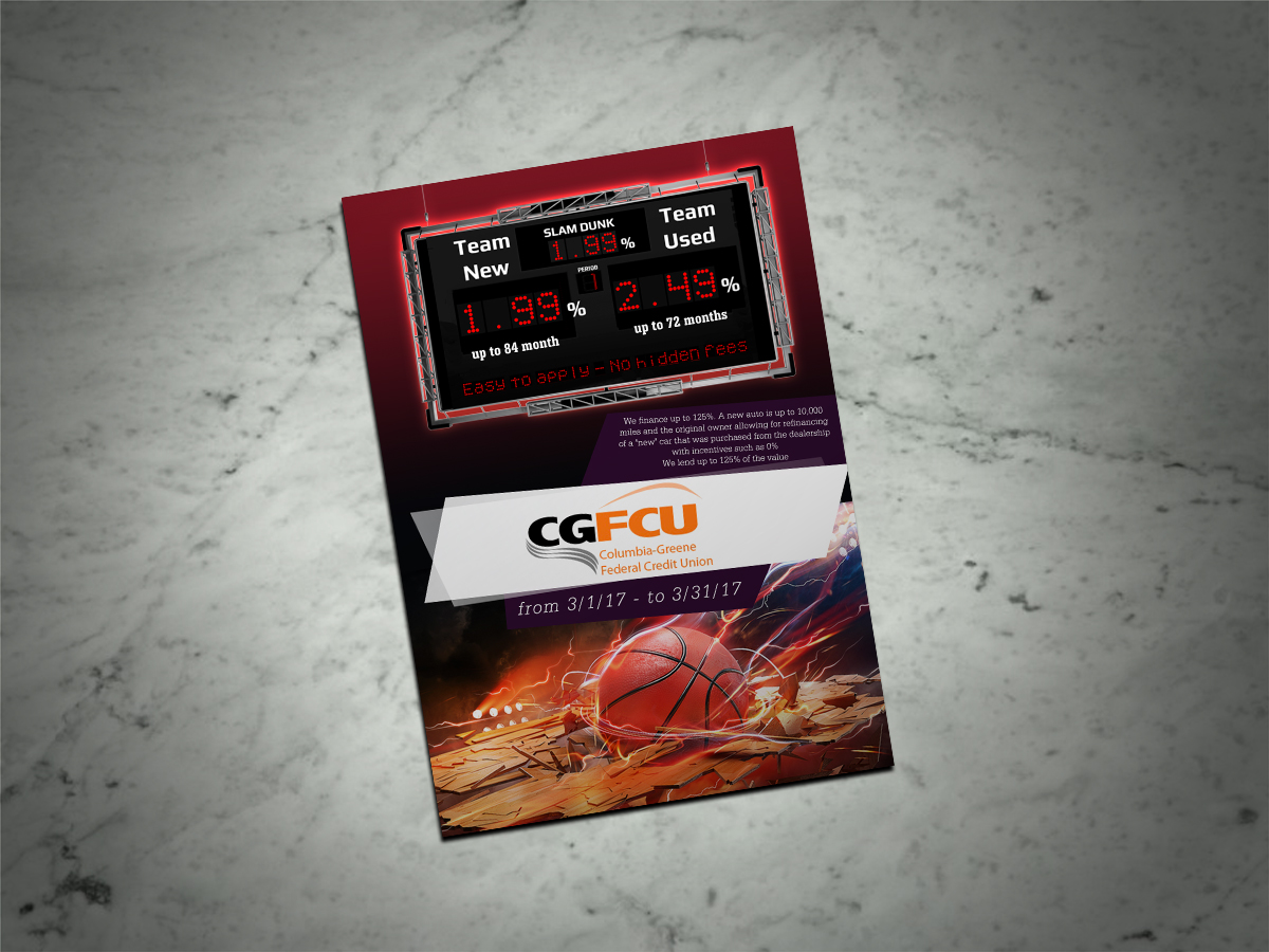 Poster Design by Scorpius design for Columbia-Greene Federal Credit Union | Design #13418320