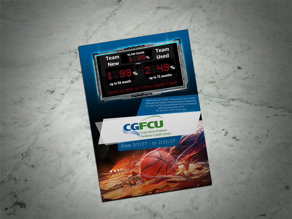 Poster Design by Scorpius design for Columbia-Greene Federal Credit Union | Design #13418338