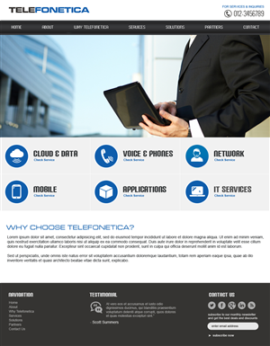 Web Design by jeckx2 for this project | Design: #2537270