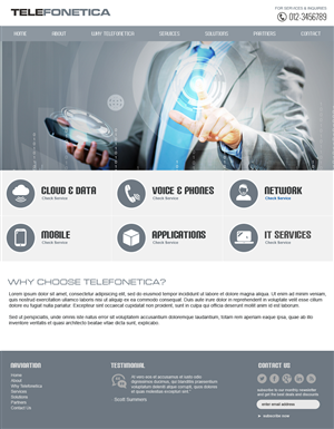 Web Design by jeckx2 for this project | Design: #2537282