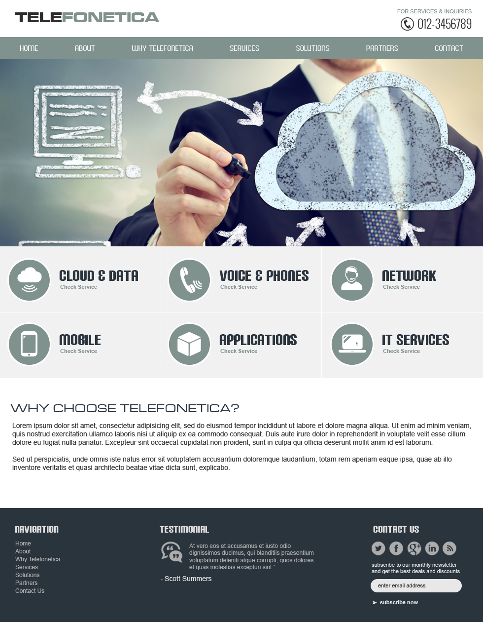 Web Design by jeckx2 for this project | Design #2537292