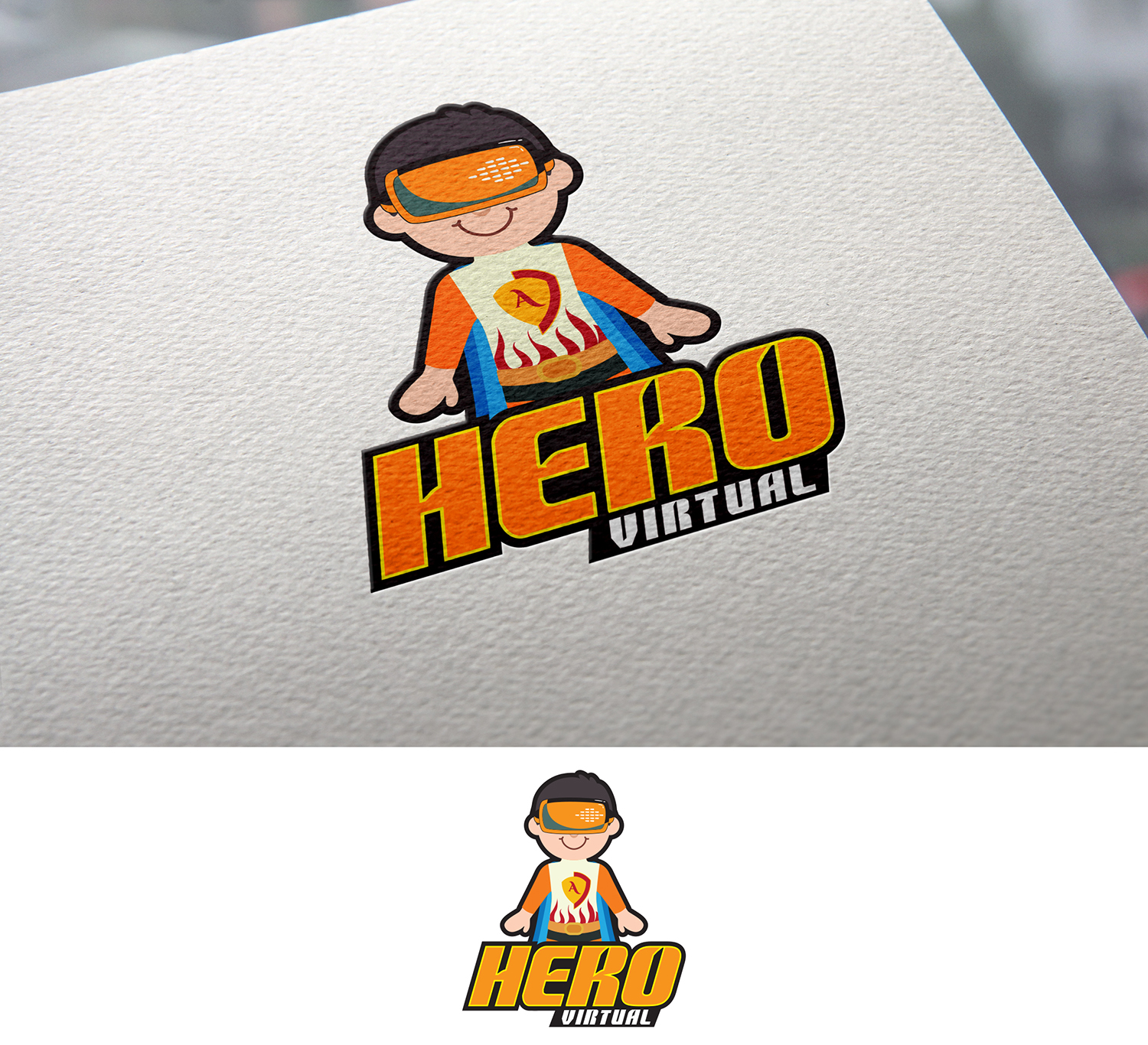 Boy Logo Design by Anooshaa Kachhia