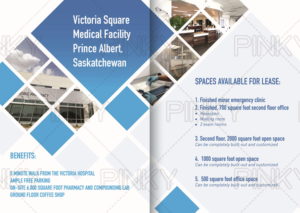 Corporate Building Lease Brochure | Flyer Design by Pinky 