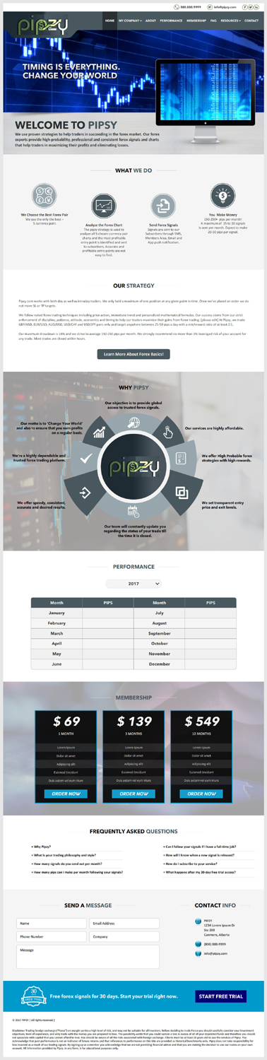 Web Design by -Marc- for this project | Design #13471735