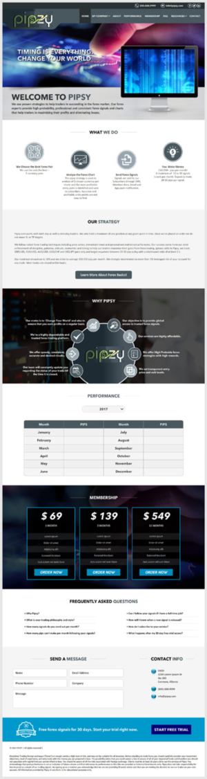 Web Design by -Marc- for this project | Design: #13472098